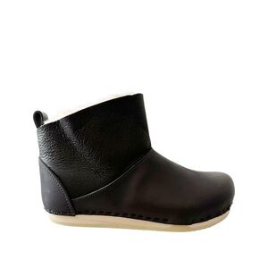 No 6 Low Shearling Clog Boots